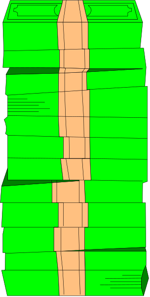 The image shows a vertical strip of colorful rectangles with varying shades from green to red on top of each other against an orange background.