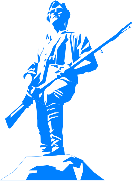 The image shows a man playing an electric guitar on stage with his back to us; he is holding two guitars in each hand while standing near microphones.