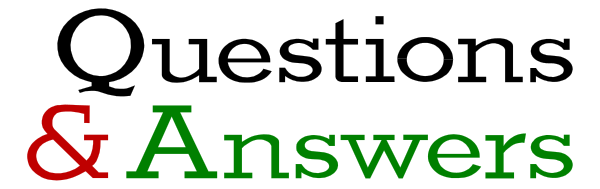 The text "& answers" on a gray background with black lettering.