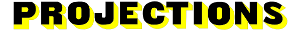 The text "PROJECTIONS" on a plain background with no other discernible elements present.