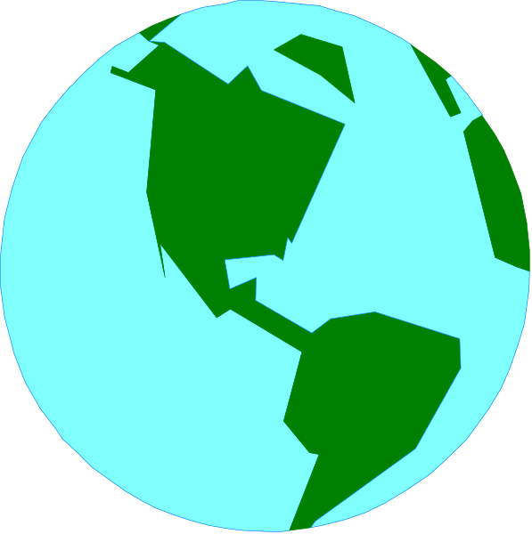 The images show two different representations of Earth: on top left there's a stylized globe with landmasses in green against blue background; bottom right is an image that looks like it could be from space, showing continents and oceans as seen from above without any visible clouds or atmosphere.