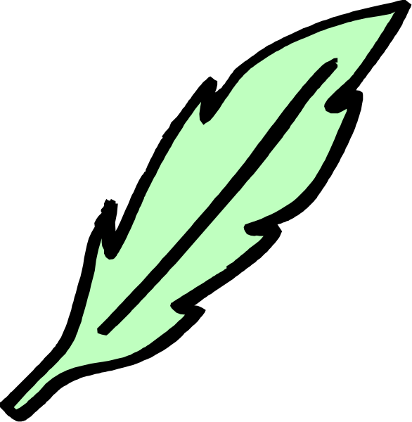 The image shows a stylized illustration of an arrow with green feathers against a black background on top left corner; below it is another smaller graphic that appears to be a quill pen in white color, also set against a darker backdrop.