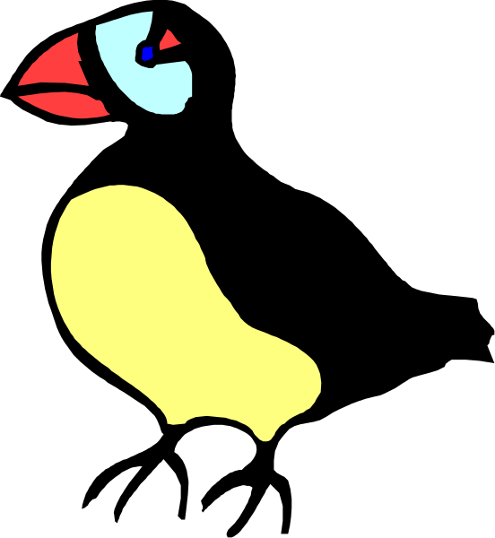 The image shows a black background with two cartoon characters: on top left is an eye that appears to be looking upwards towards another character; below it in the center of the frame is what seems like a yellow shoe, possibly indicating someone's foot from above or behind viewpoint.