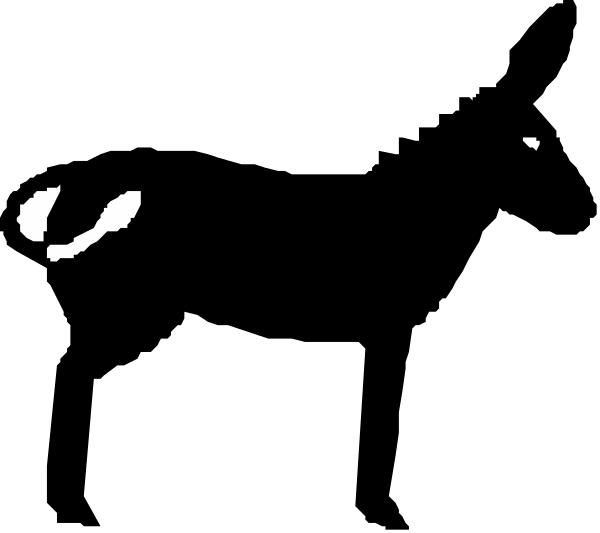 The black and white photo shows a blurry text that reads "W".