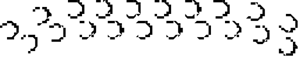 The image shows a gray background with two black lines running parallel to each other at different angles; there is no text present in this clip-art image.