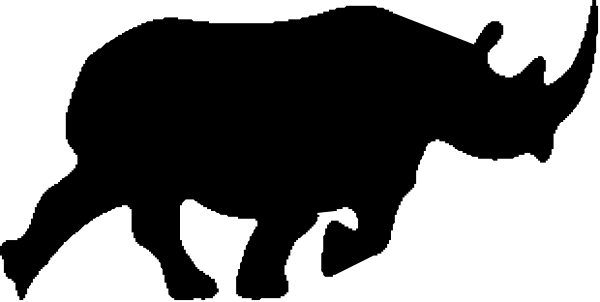 The image shows a black banner with white text on it against an indistinct background.