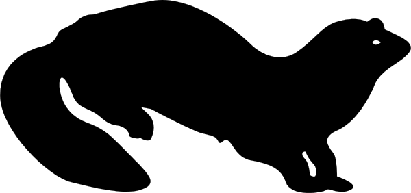 The image shows a black rectangle with white text inside it that reads "I'm sorry."