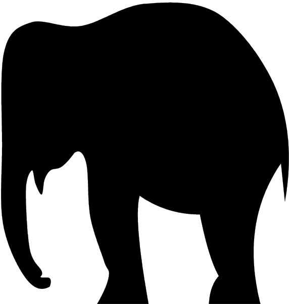 The image shows a simple black and white line drawing of three vertical bars with varying lengths from left to right against an empty background.