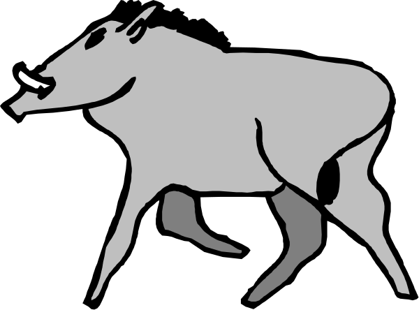 The black and white silhouette of a horse with its head turned to look back over its shoulder while standing on what appears to be grassy ground in an outdoor environment.