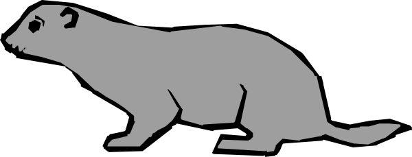 The black and white silhouette of a cat with its tail raised on top of what appears to be an object resembling a fish tank in front of it.