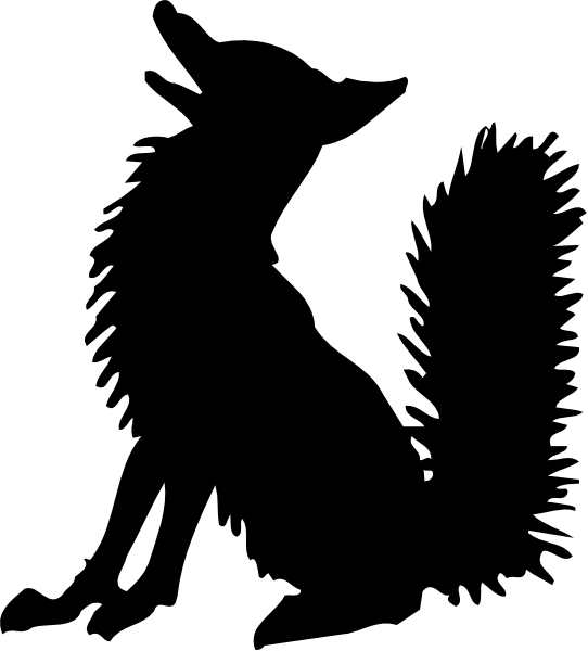 The black background of a computer screen with white pixelation on it.
