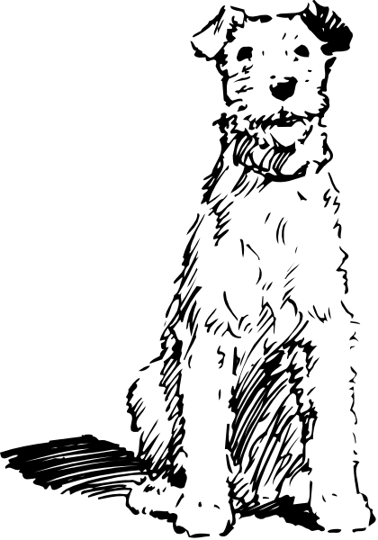 The black and white photo shows a person sitting down with their back to us; we can only see them from behind.