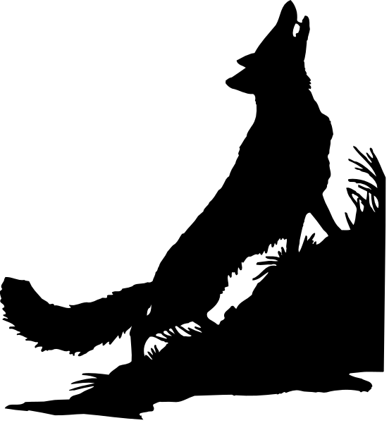 The black silhouette of a person's head against a white background with pixelation effect on right side.
