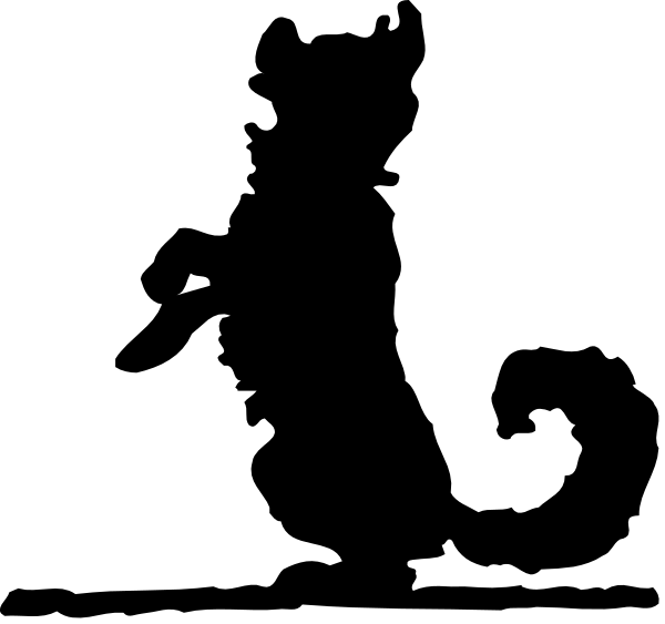 The black background of a computer screen with an arrow pointing upwards on it.