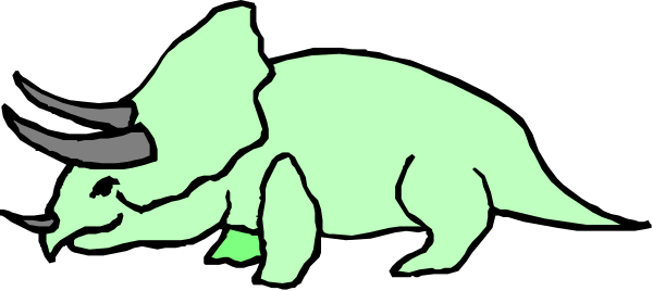 The image shows a cartoon of an alligator with its mouth open resting on top of another creature that appears to be lying down in front of it; both creatures have green skin tones.