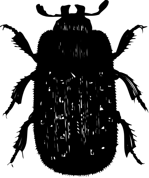The black and white photo shows a person standing against a dark background with their back to us; we can see only part of them from behind as well as some indistinct shapes that could be interpreted as objects in front, but it's not clear what those might represent due to the low resolution.