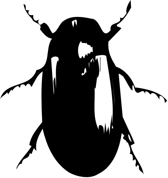 The black and white silhouette of a person sitting down with their legs crossed at an angle over each other on what appears to be a chair in front of them.