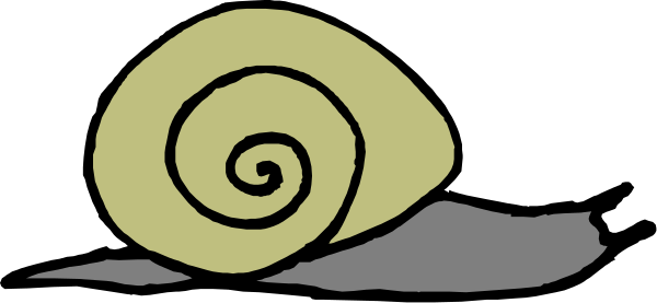 The image shows a black and white illustration of two snails on top of each other with swirls around them against an abstract background that resembles water.