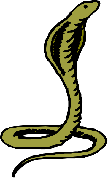 The image shows a snake with its tongue out against a black background.