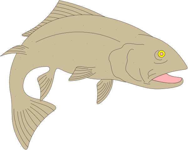 The image shows a cartoon of an anglerfish with glowing eyes swimming near what appears to be its lure in black-and-white coloring.