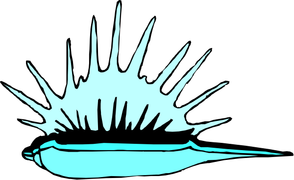 The image shows a cartoon of an explosion with blue sparks emanating from it against a black background.