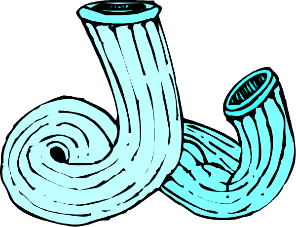 The black and white illustration shows a pipe with two curved sections connected by straight segments forming an abstract shape that resembles a stylized letter "u".