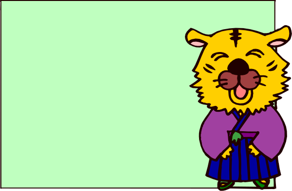 The image shows a cartoon of an anthropomorphic cat character with humanoid features standing upright on two legs against a green background; it is wearing glasses over its eyes and has one paw raised to scratch them, while smiling broadly at something off-camera.