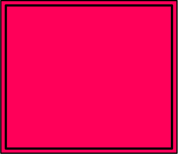 The image shows a pink rectangle with black lines on either side of it against a gray background.