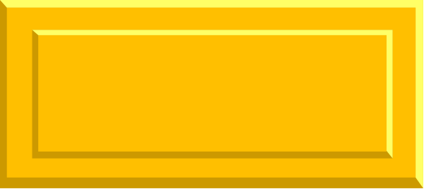 The image shows a simple yellow rectangle with rounded corners on top of another similar shape that is slightly smaller below it against an untextured background.