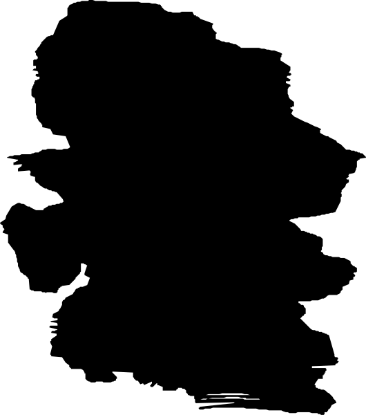 The image shows a black screen with white text that reads "Hello World!"