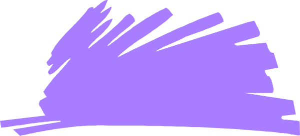 The image shows a purple abstract design with lines that resemble waves on top of each other against a grey background.