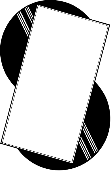 The image shows a black and white graphic of an envelope with lines indicating its shape on what appears to be a gray background.