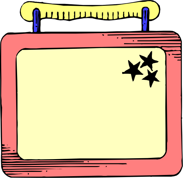 The image shows a cartoon of an open suitcase with two stars on it placed next to each other against a black background.