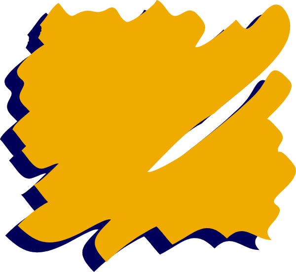 The image shows a stylized graphic with two shapes resembling leaves overlapping each other against a dark background; there is no text present in this clip-art representation of an iconic symbol for recycling, which typically represents paper and cardboard materials being processed into new products through the process of recycling.