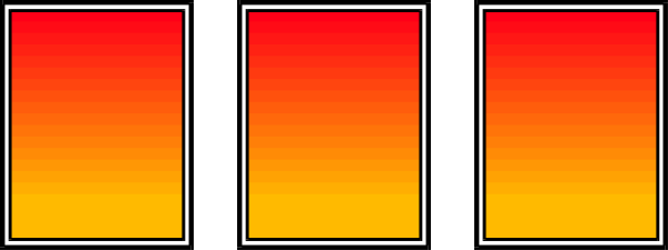 The image shows a pixelated representation of an abstract design with geometric shapes resembling letters on what appears to be a gray background.