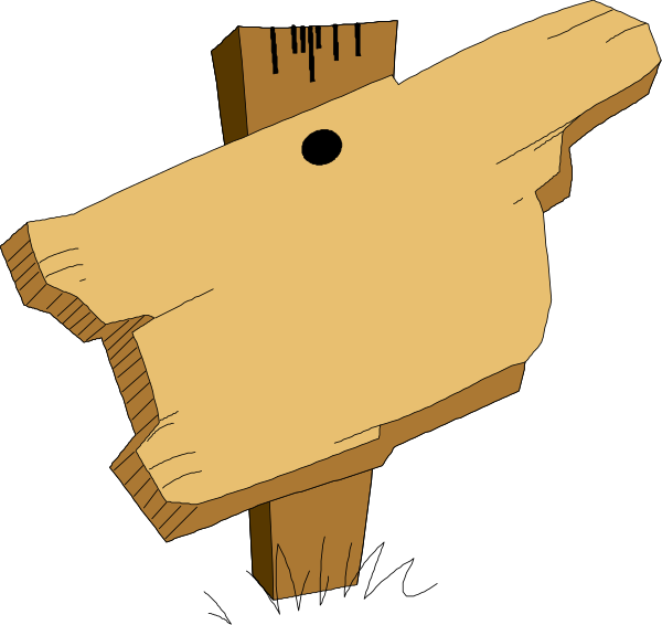 The image shows a cartoon depiction of two wooden signs with an outline resembling that of Texas on them placed against each other in front of what appears to be a sawed-off piece of wood, suggesting a humorous take on statehood representation or perhaps a playful reference to the famous "Don't Mess With Texas" slogan.
