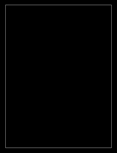 The image shows a simple black rectangle with no visible content inside it against an off-white background.