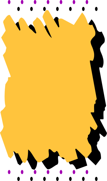 The image shows a blurry yellow object with purple spots on it against a gray background.