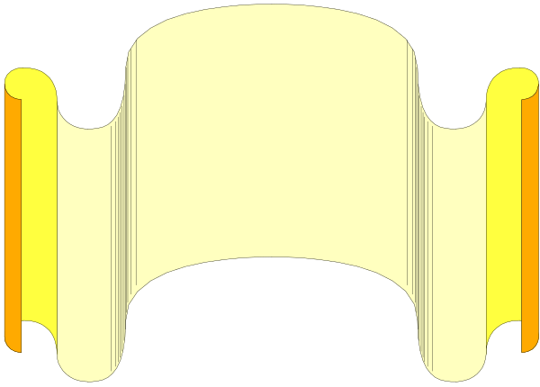 The image shows a simple illustration of an open book with pages facing each other on what appears to be a dark background.