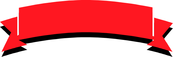 The image shows a red logo with white text on it against an off-white background.