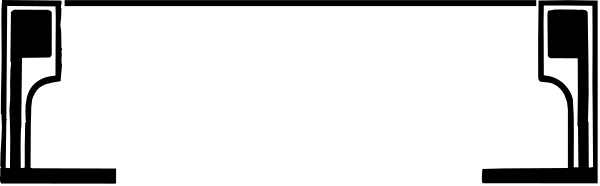 The image shows a black and white pixelated representation of an object with text on it that reads "TRUMP."
