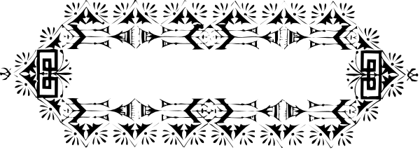 The image shows a black and white pixelated representation of an object with multiple segments connected to each other horizontally across its length.
