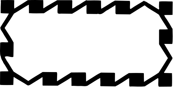 The image shows a black and white pixelated representation of an object with text on it that reads "10%".
