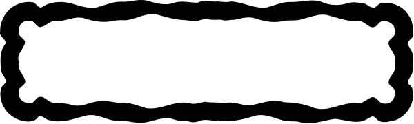The image shows a gray background with two black rectangles placed side by side at different heights on top of each other; there is no text present in this clip-art image.
