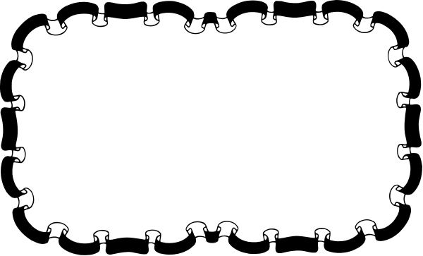 The image shows a black and white cartoon of an open book with pages that have various characters on them; there's no text present in this clip-art illustration.