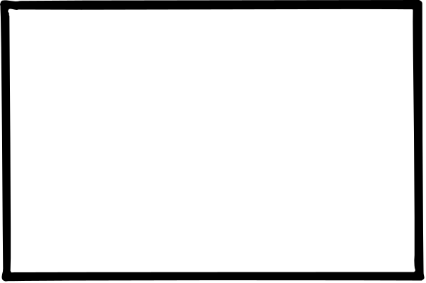 The image shows a simple line drawing of two rectangles with lines connecting them to form an abstract representation that could be interpreted as musical notes on staves in a music score.