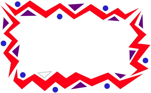 The image shows a stylized graphic with abstract shapes resembling an intricate pattern of lines forming geometric designs against a dark background; there is no text present in this clip-art illustration.