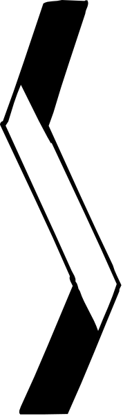 The image shows a black and white checkered pattern with diagonal lines creating an optical illusion of depth.