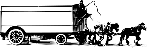 The black and white photo shows a vintage car with its hood up on display at an auto show event.