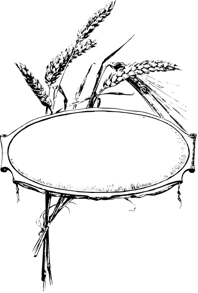 The black and white photo shows a close up of an oval object with text inside it that reads "I love you".